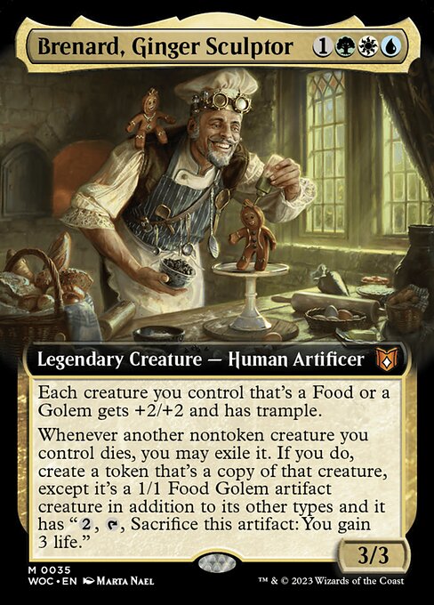Brenard, Ginger Sculptor - Commander: Wilds of Eldraine - #35