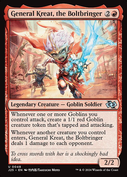 General Kreat, the Boltbringer - Foundations Jumpstart - #48