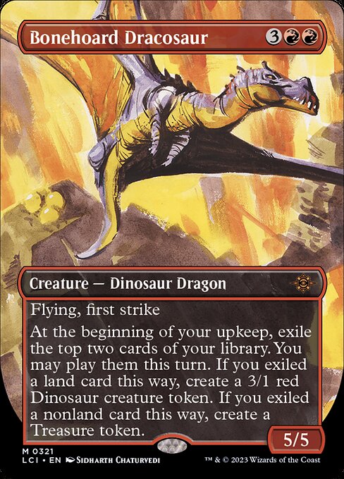 Bonehoard Dracosaur - The Lost Caverns of Ixalan - #321