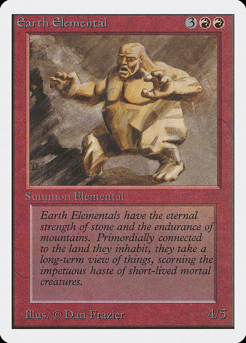 Earth Elemental - Unlimited Edition - #145