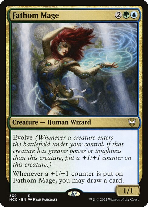 Fathom Mage - Commander: Streets of New Capenna - #339