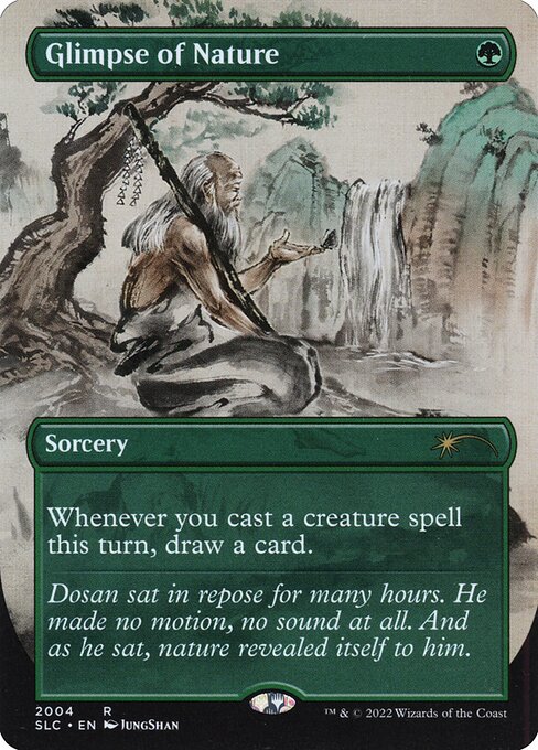 Glimpse of Nature - Secret Lair: 30th Anniversary Countdown Kit - #2004