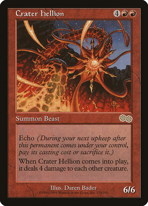 Crater Hellion - Urza's Saga - #179