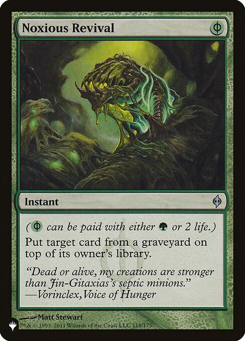 Noxious Revival - The List Reprints - #NPH-118
