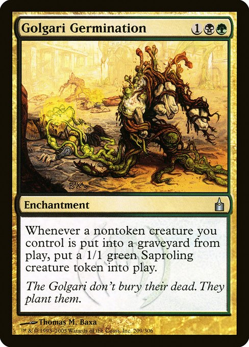 Golgari Germination - Ravnica: City of Guilds - #209