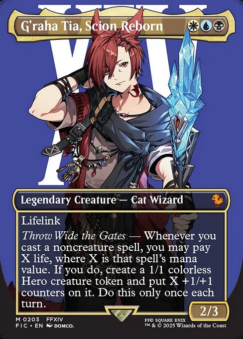 G'raha Tia, Scion Reborn - Commander: FINAL FANTASY - #203