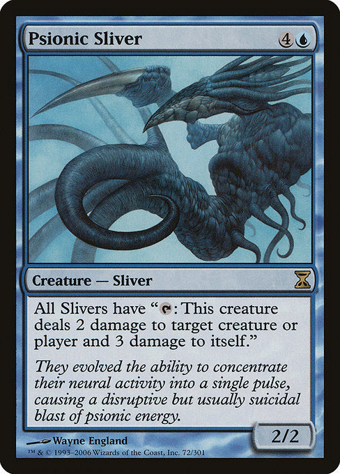 Psionic Sliver - Time Spiral - #72