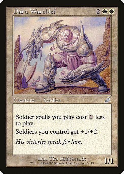 Daru Warchief - Scourge - #6