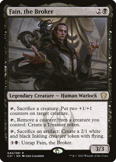 Fain, the Broker - Commander 2021 - #40