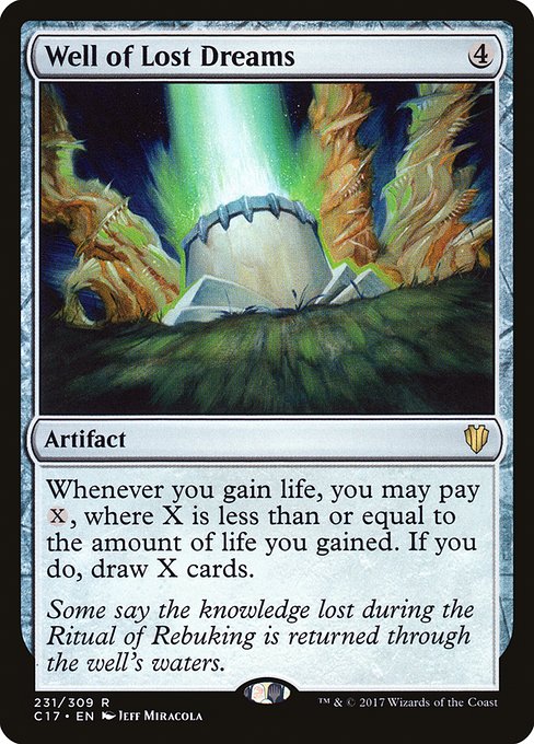 Well of Lost Dreams - Commander 2017 - #231