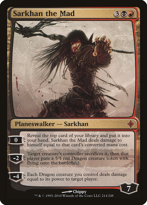 Sarkhan the Mad - Rise of the Eldrazi - #214