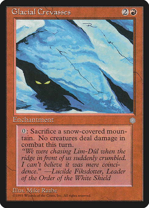 Glacial Crevasses - Ice Age - #187