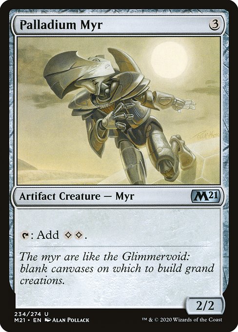 Palladium Myr - Core Set 2021 - #234