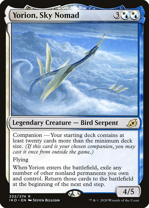 Yorion, Sky Nomad - Ikoria: Lair of Behemoths - #232
