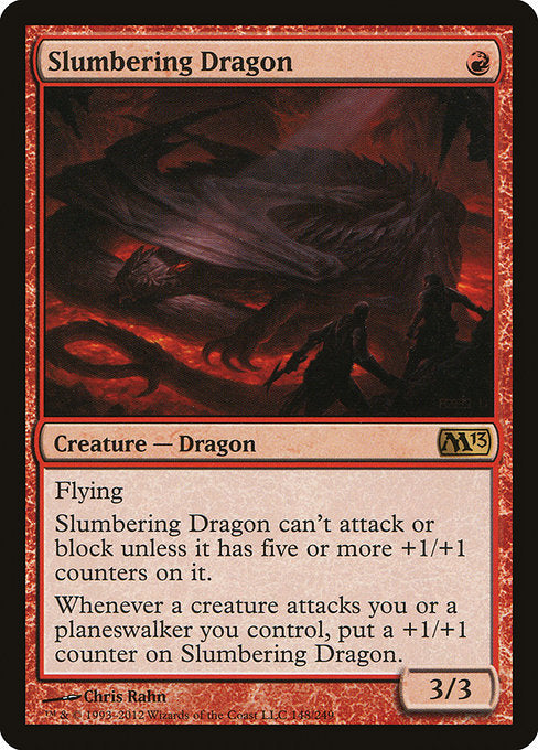 Slumbering Dragon - Magic 2013 (M13) - #148