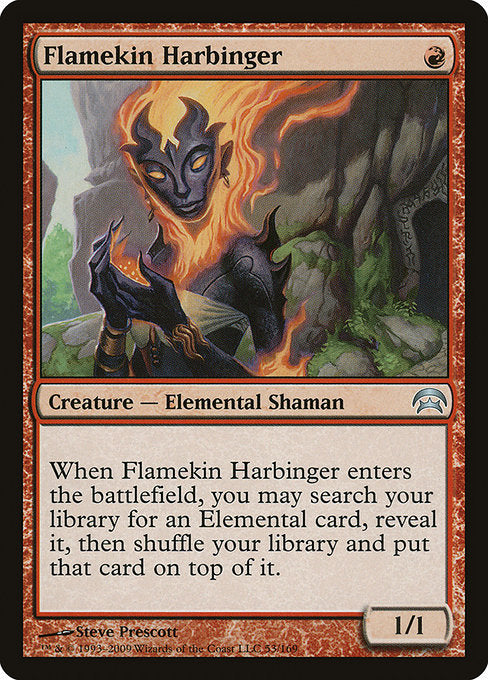 Flamekin Harbinger - Planechase - #53