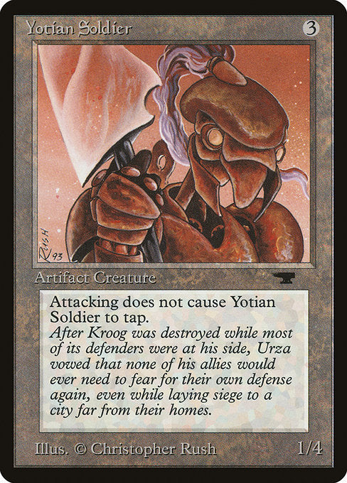Yotian Soldier - Antiquities - #79