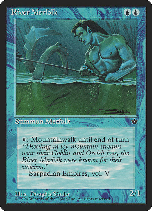 River Merfolk - Fallen Empires - #24