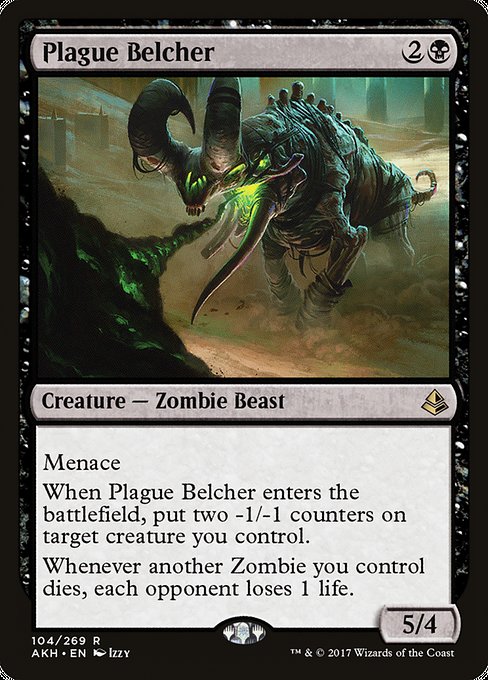Plague Belcher - Amonkhet - #104