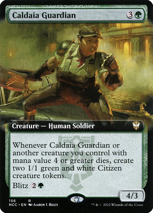 Caldaia Guardian - Commander: Streets of New Capenna - #156