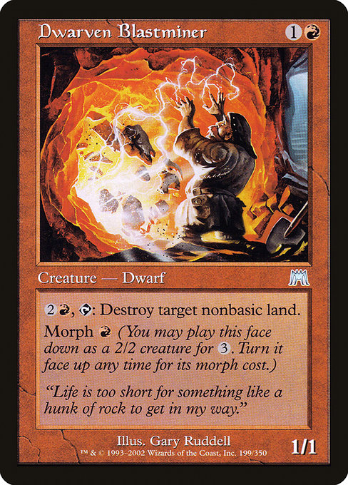 Dwarven Blastminer - Onslaught - #199