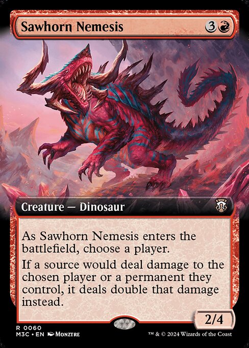 Sawhorn Nemesis - Commander: Modern Horizons 3 - #60