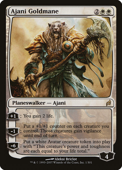 Ajani Goldmane - Lorwyn - #1