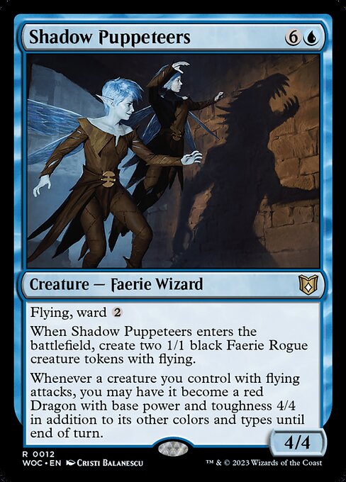 Shadow Puppeteers - Commander: Wilds of Eldraine - #12