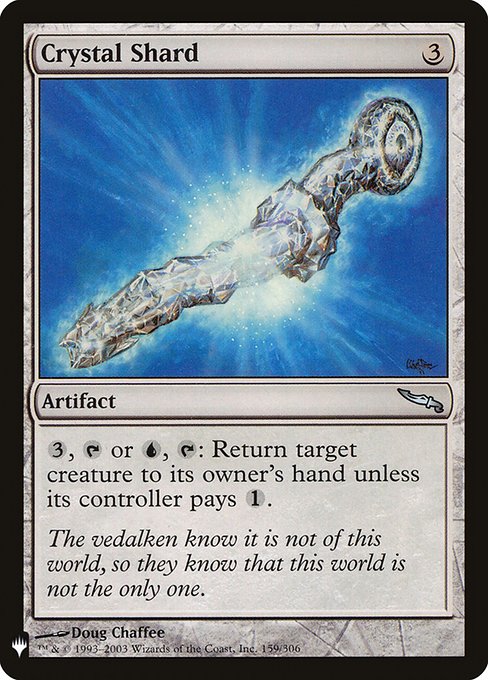 Crystal Shard - The List Reprints - #MRD-159