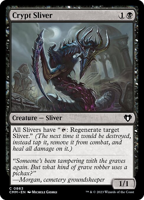 Crypt Sliver - Commander Masters - #863