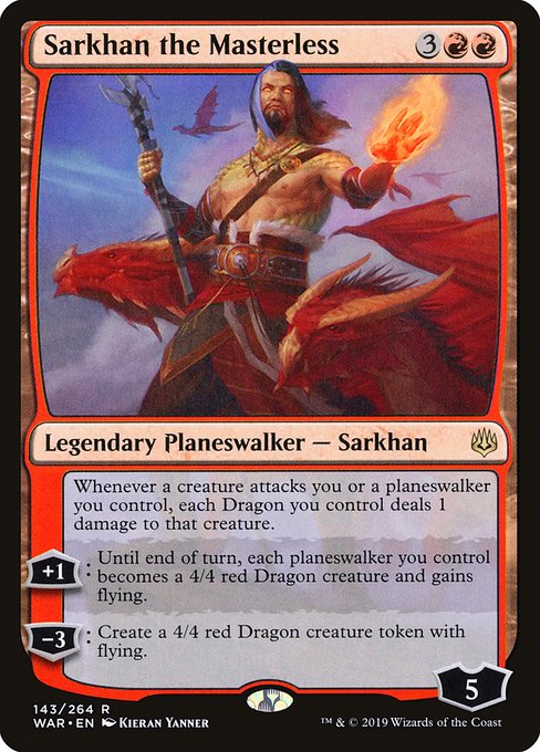 Sarkhan the Masterless - War of the Spark - #143