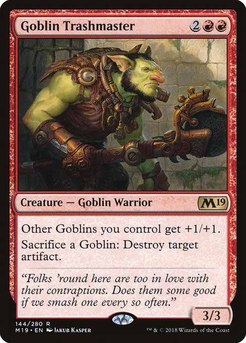 Goblin Trashmaster - Core Set 2019 - #144