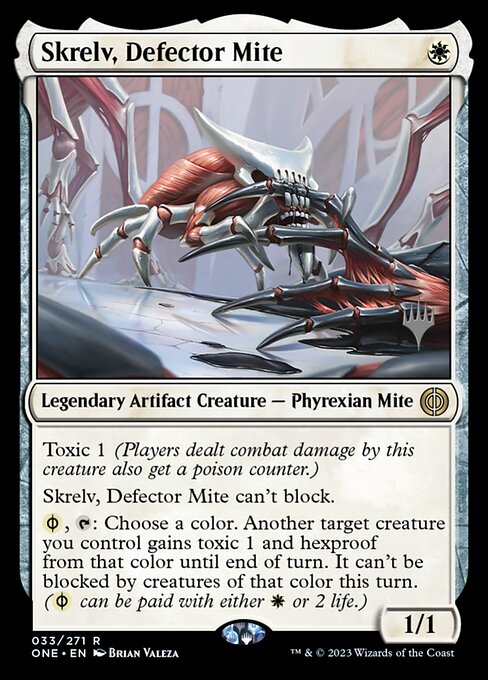 Skrelv, Defector Mite - Promo Pack: Phyrexia: All Will Be One - #33p