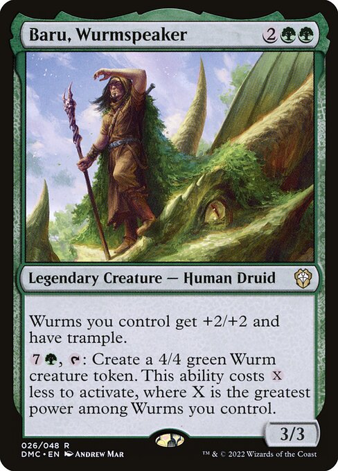Baru, Wurmspeaker - Commander: Dominaria United - #26