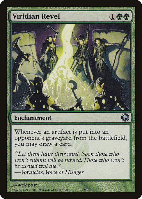 Viridian Revel - Scars of Mirrodin - #132