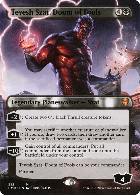 Tevesh Szat, Doom of Fools - Commander Legends - #512