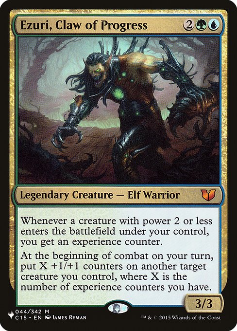 Ezuri, Claw of Progress - The List Reprints - #C15-44