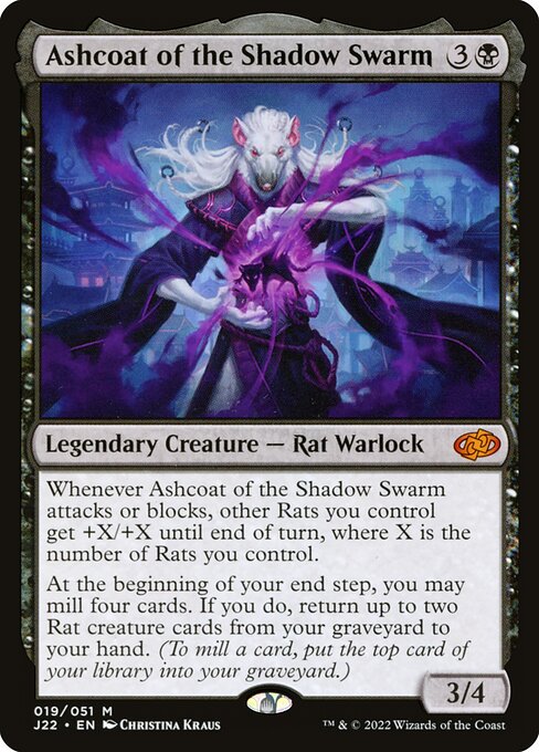 Ashcoat of the Shadow Swarm - Jumpstart 2022 - #19