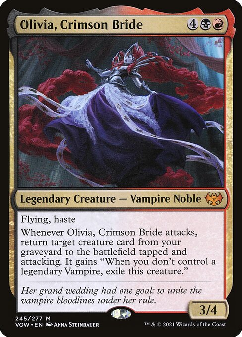 Olivia, Crimson Bride - Innistrad: Crimson Vow - #245