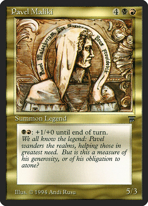 Pavel Maliki - Legends - #248