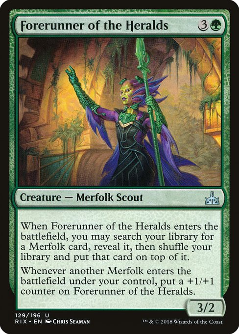 Forerunner of the Heralds - Rivals of Ixalan - #129