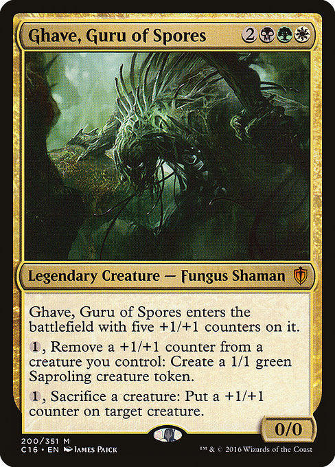 Ghave, Guru of Spores - Commander 2016 - #200