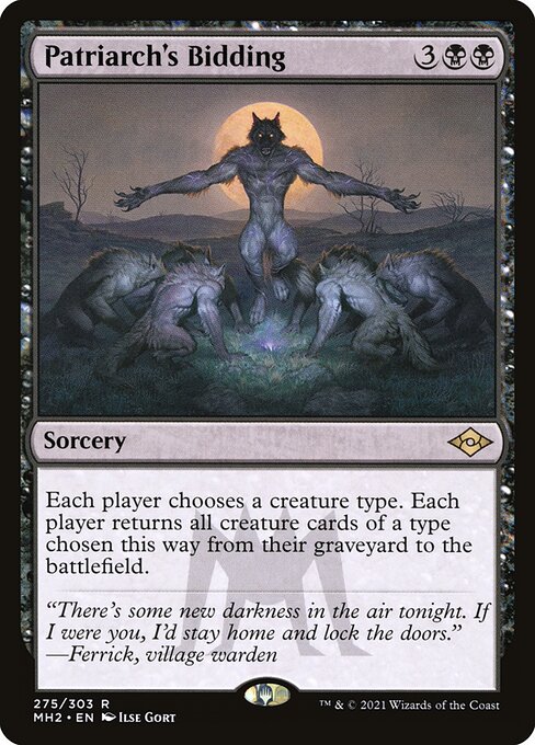 Patriarch's Bidding - Modern Horizons 2 - #275