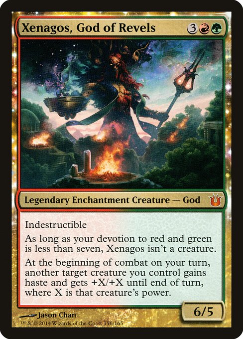 Xenagos, God of Revels - Born of the Gods - #156