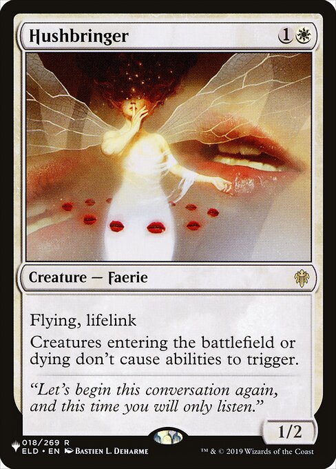 Hushbringer - The List Reprints - #ELD-18