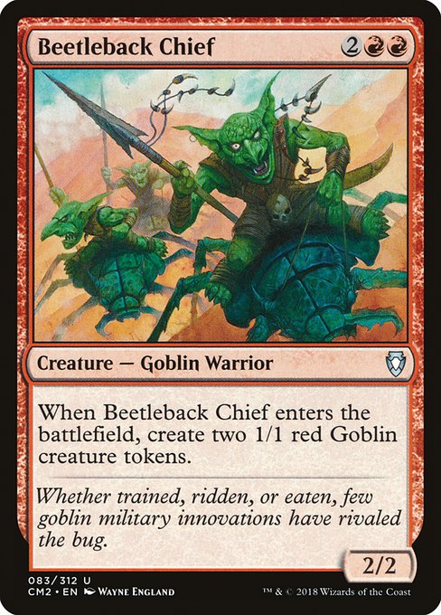 Beetleback Chief - Commander Anthology Volume II - #83