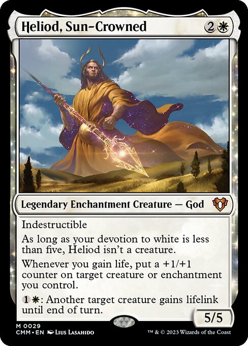 Heliod, Sun-Crowned - Commander Masters - #29