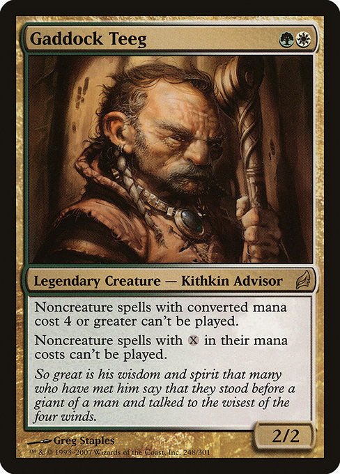 Gaddock Teeg - Lorwyn - #248