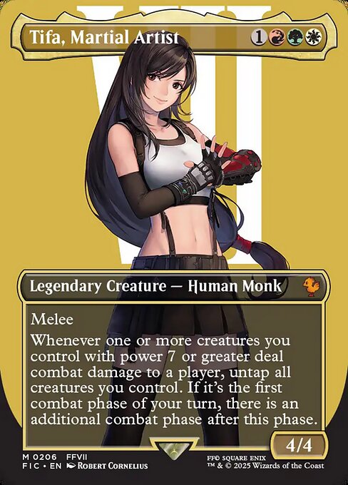 Tifa, Martial Artist - Commander: FINAL FANTASY - #206