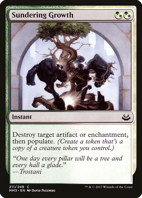 Sundering Growth - Modern Masters 2017 - #211